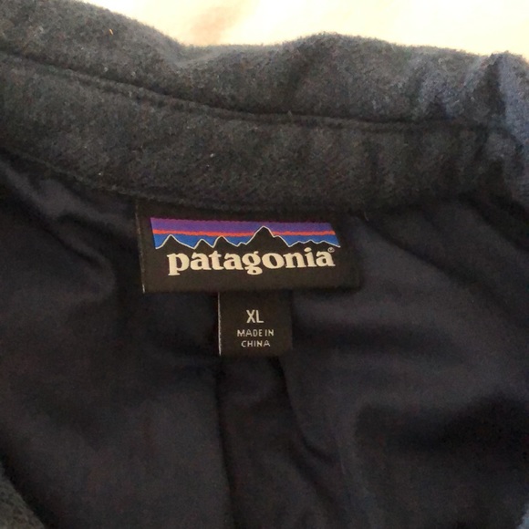 XL Patagonia 100% Organic Cotton Lining Jacket - Picture 3 of 4